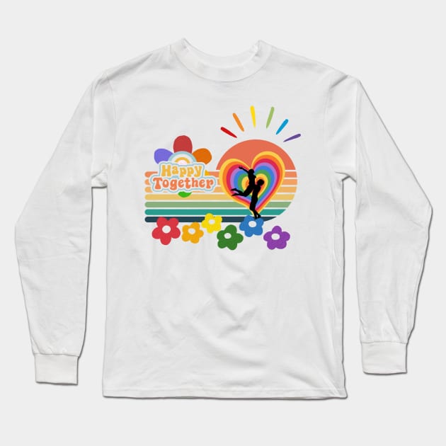 happy together Long Sleeve T-Shirt by HezeShop